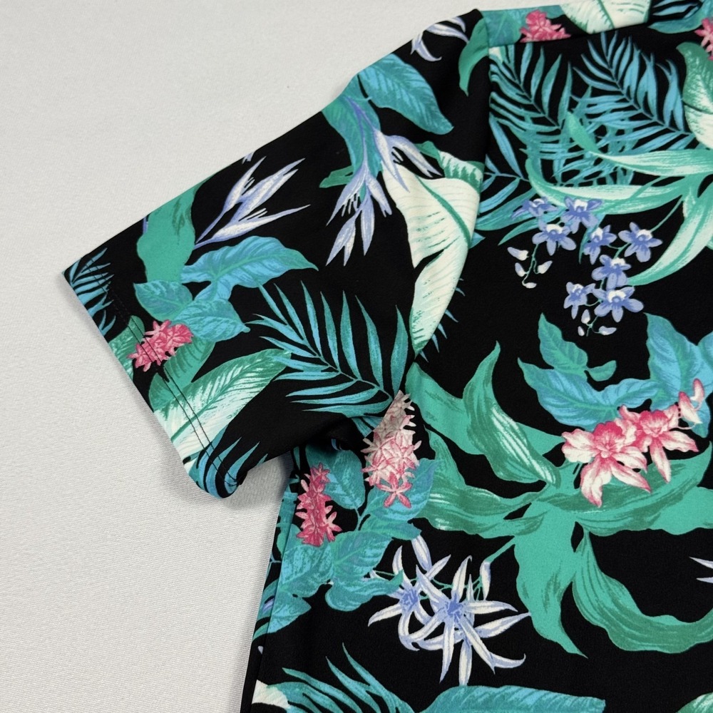 Tommy Bahama Golf 1/4 Zip Hawaiian Floral Dress Tropical Multicolor Women Medium - Picture 5 of 13